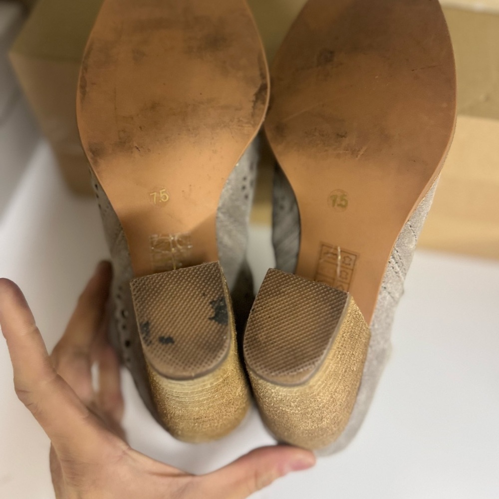 Jeffrey Campbell Rosalee Cutout Booties Size 7.5 - Picture 7 of 8